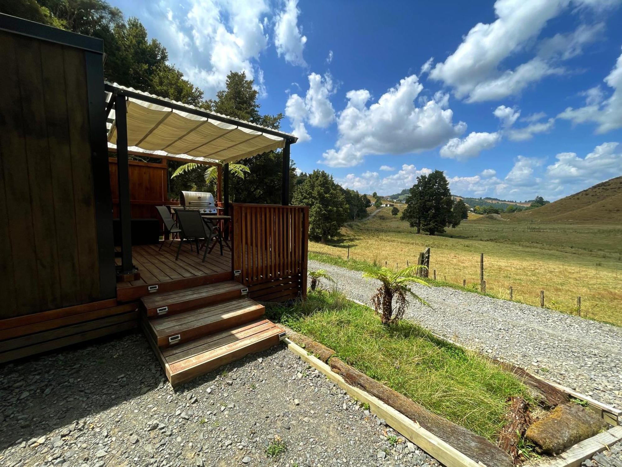 Bush Cabin Your Own Place Stunning Views เทามารูนูอิ ภายนอก รูปภาพ