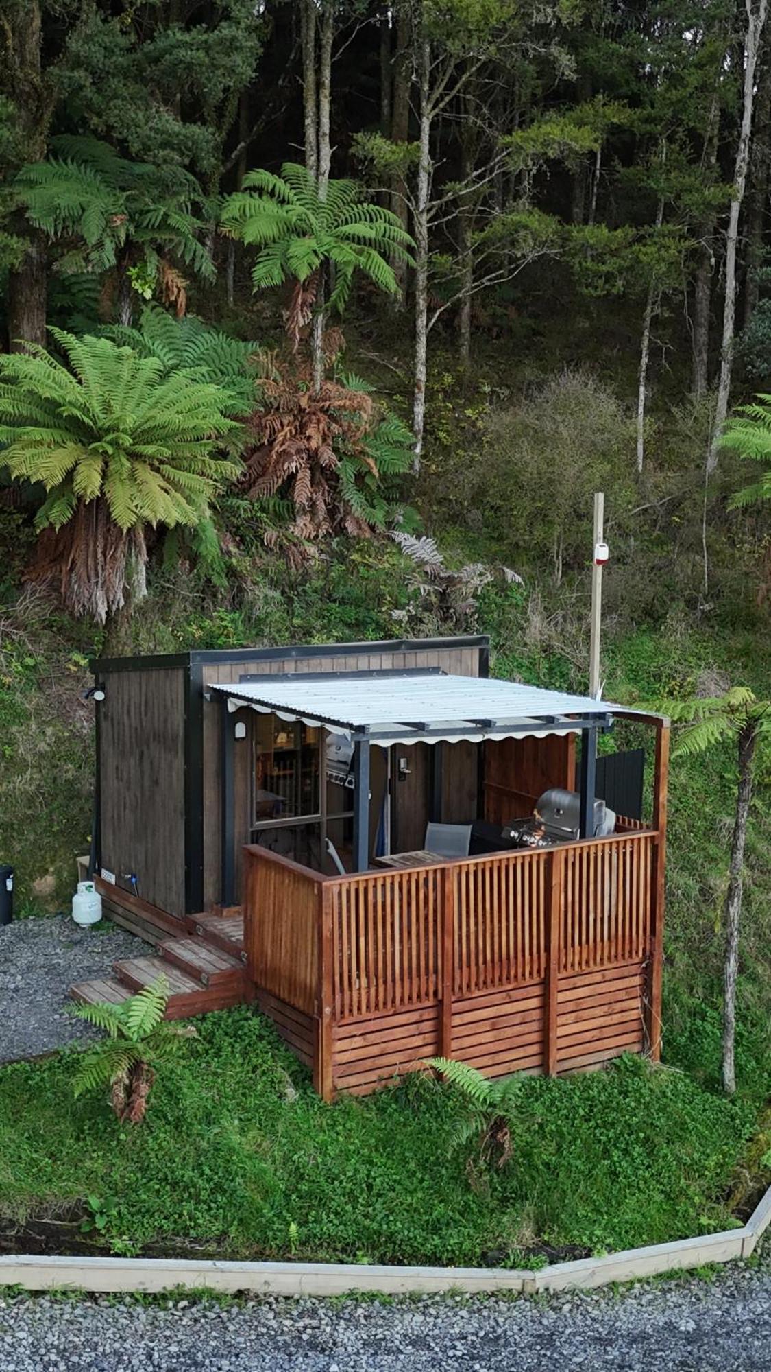 Bush Cabin Your Own Place Stunning Views เทามารูนูอิ ภายนอก รูปภาพ